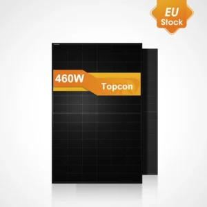 460W TOPCon All-Black Solar Panel for Residential & Commercial Applications