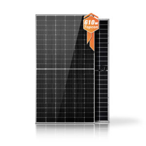 610W TOPCon N-Type Bifacial Solar Panel for Commercial & Utility-Scale Projects