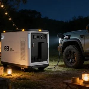 Portable DC EV Charging Station with Energy Storage